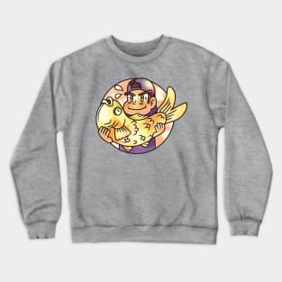 Prize Catch - Golden Fish Crewneck Sweatshirt